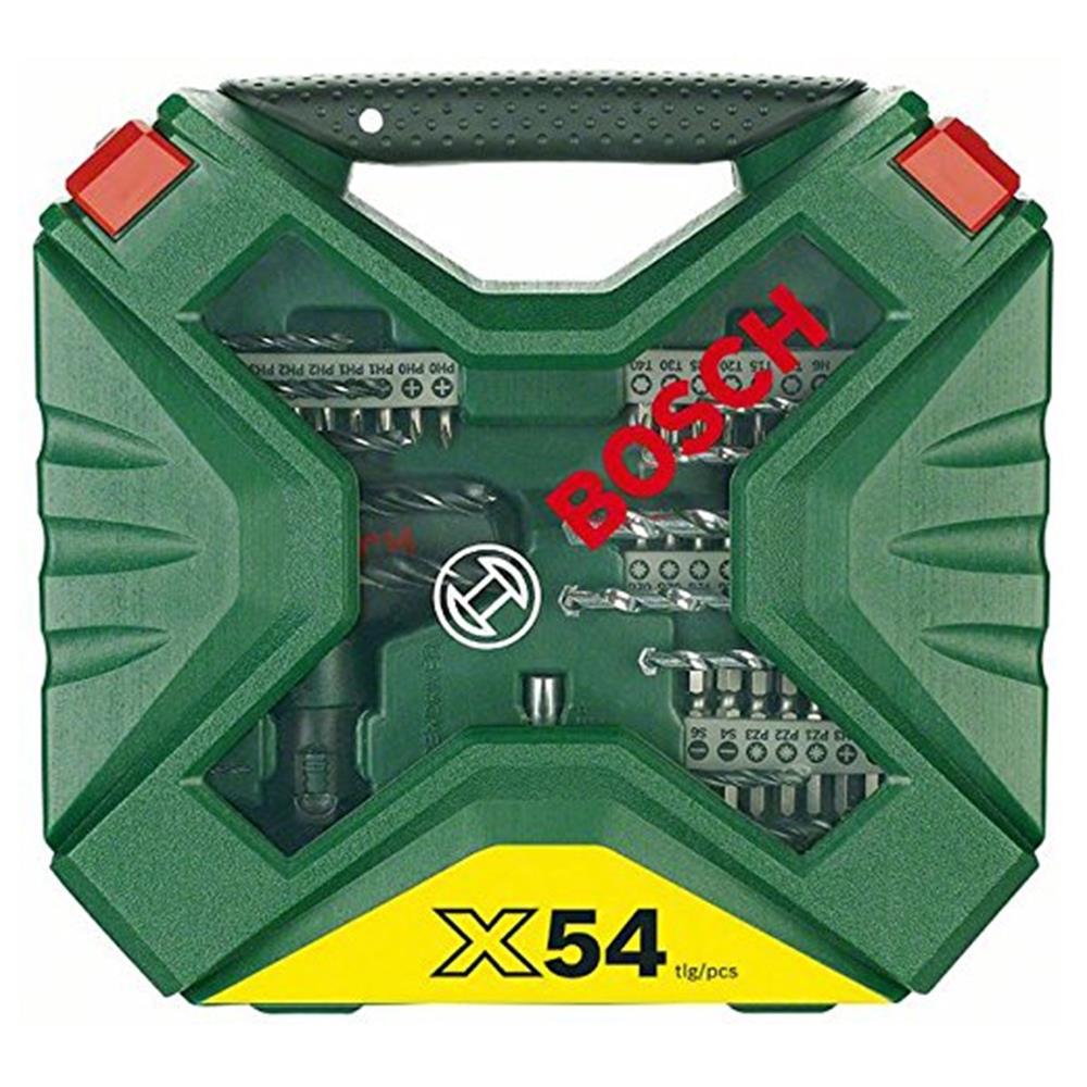 ชุดดอกเจาะและไขควง BOSCH X-LINE 54 ชิ้น/ชุด