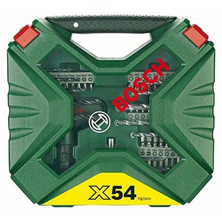 ชุดดอกเจาะและไขควง BOSCH X-LINE 54 ชิ้น/ชุด