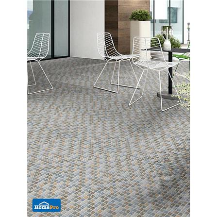 กระเบื้องพื้น 12x12 นิ้ว TARA โมเสค สโตน น้ำตาล_3