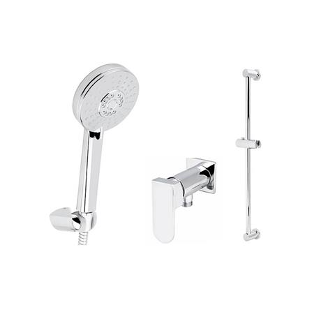 ชุดฝักบัวสายอ่อน 3 ระดับ HAFELE รุ่น 495.61.604 สีโครม_0