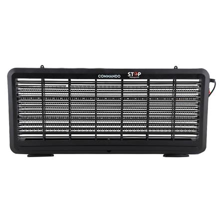 เครื่องช็อตยุงเเละเเมลง COMMANDO 8 วัตต์ สีดำ