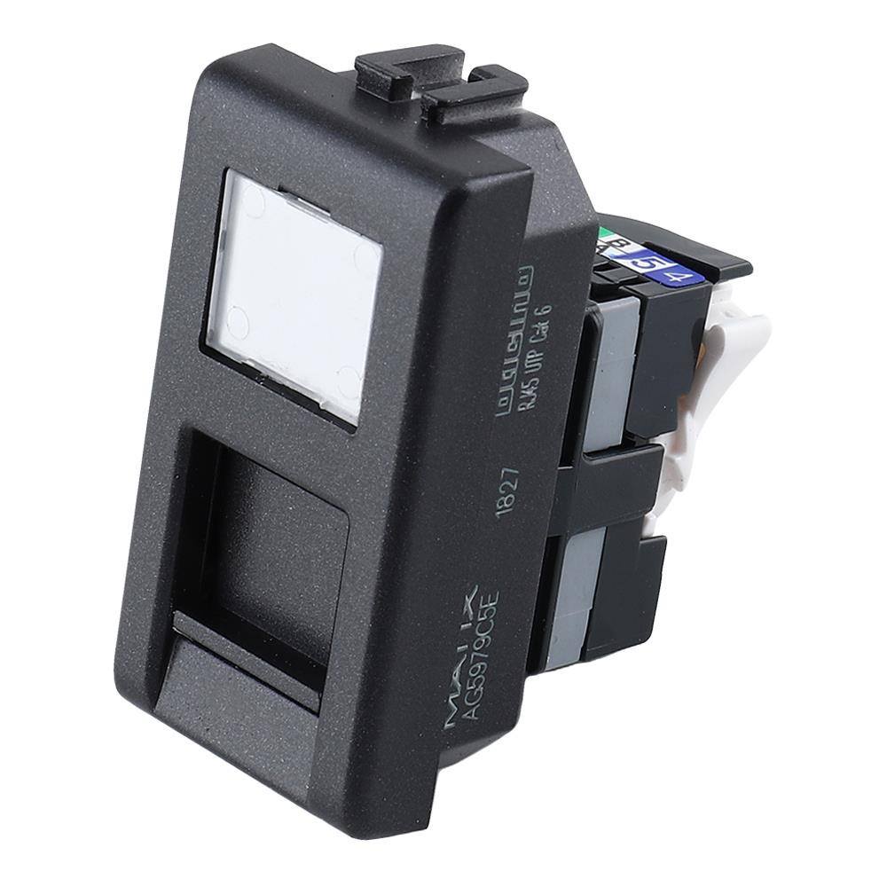 เต้ารับคอมพิวเตอร์ BTICINO SAG5979C5E สีดำ