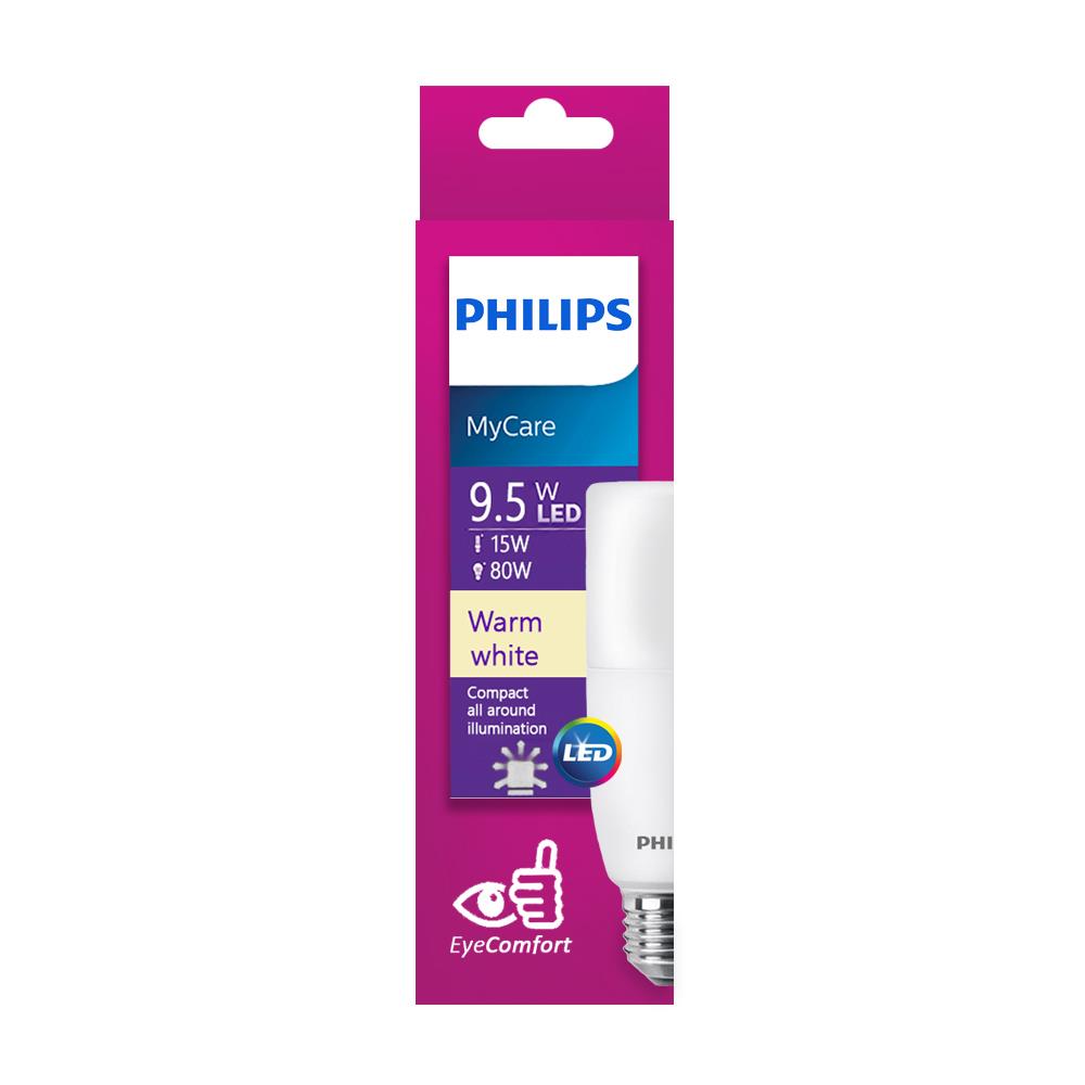 หลอดไฟ LED PHILIPS STICK 9.5 วัตต์ WARM WHITE E27