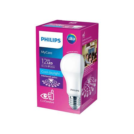 หลอดไฟ LED BULB PHILIPS E27 12วัตต์ สีขาวนวล_1