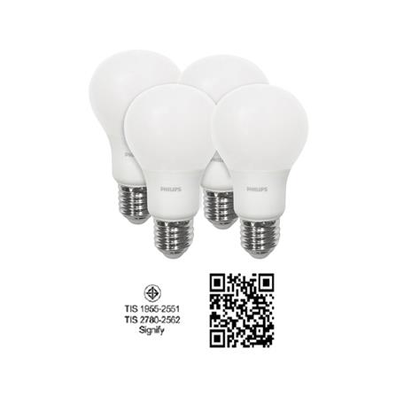 หลอด LED PHILIPS A60 12 วัตต์ DAYLIGHT E27 แพ็ก 4 ชิ้น_3