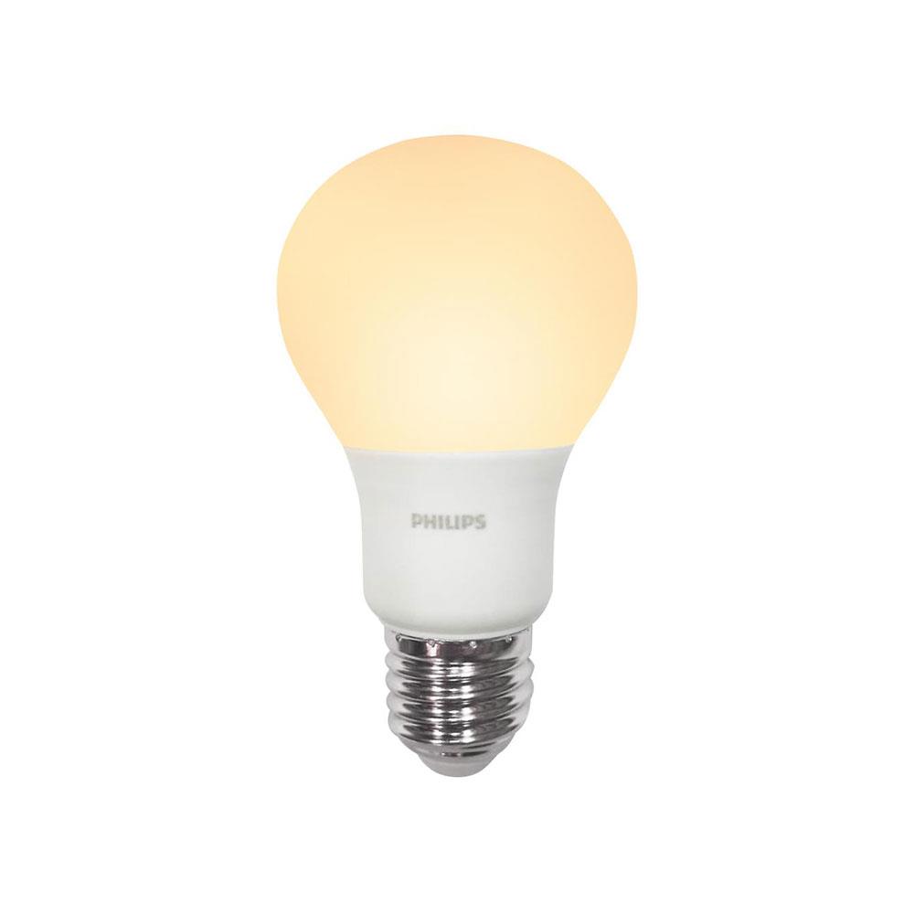 หลอด LED PHILIPS A60 4วัตต์ E27 สีเหลืองขาว