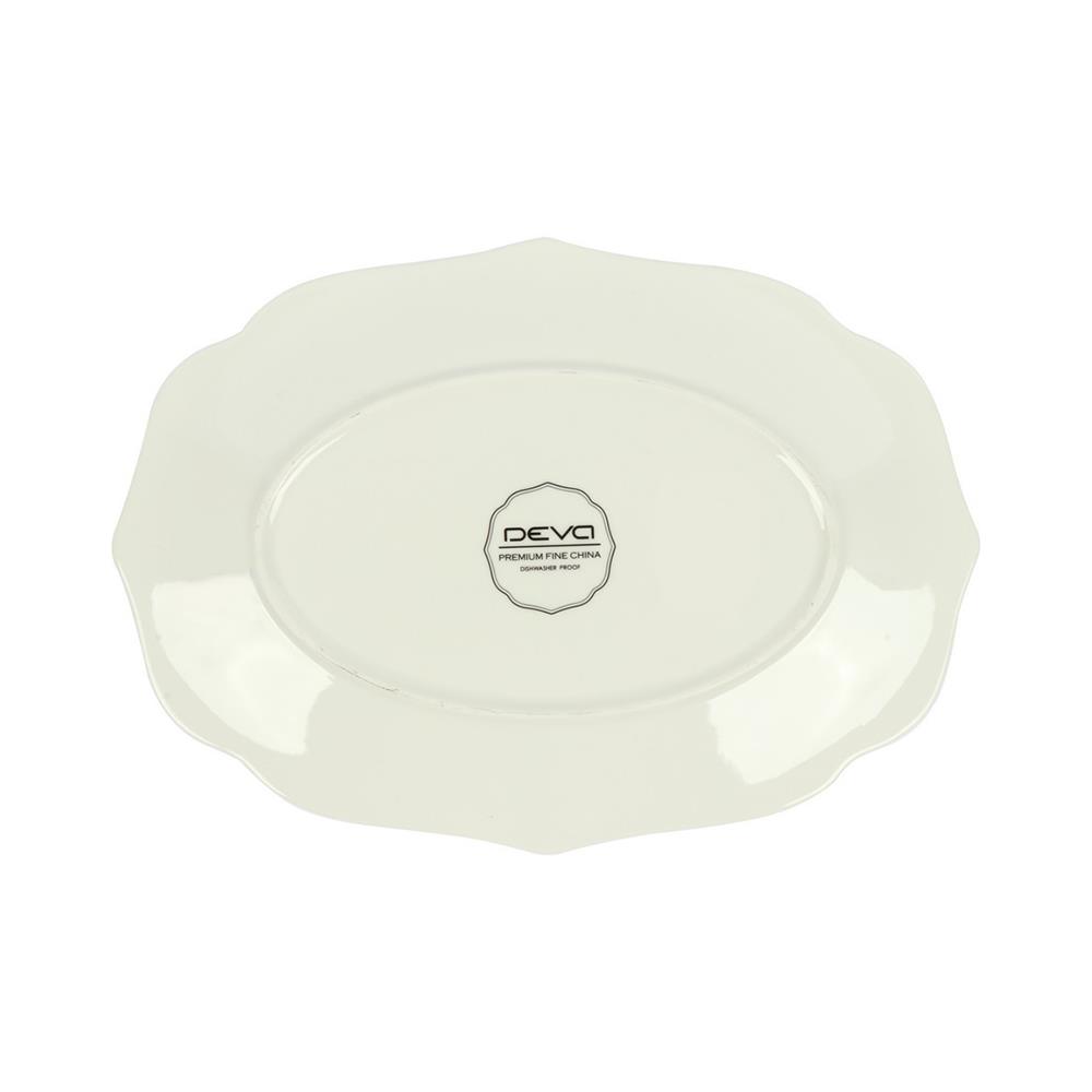 จาน FINE CHINA เปล 8" ROYAL FINE CHINA BARONESS WHITE