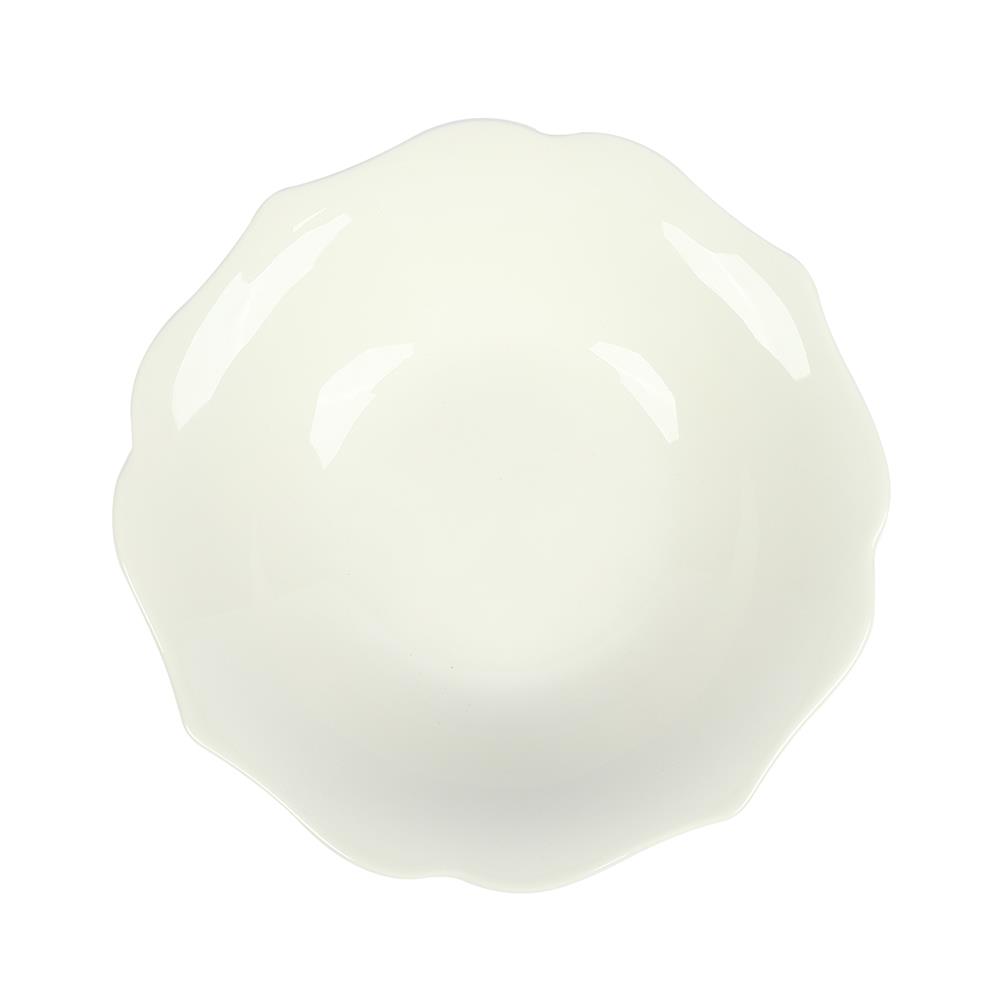 จาน FINE CHINA ลึก 12.5" ROYAL FINE CHINA BARONESS WHITE