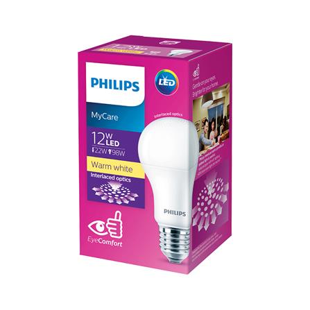 หลอด LED Bulb PHILIPS E27 12วัตต์ สีเหลืองขาว_2
