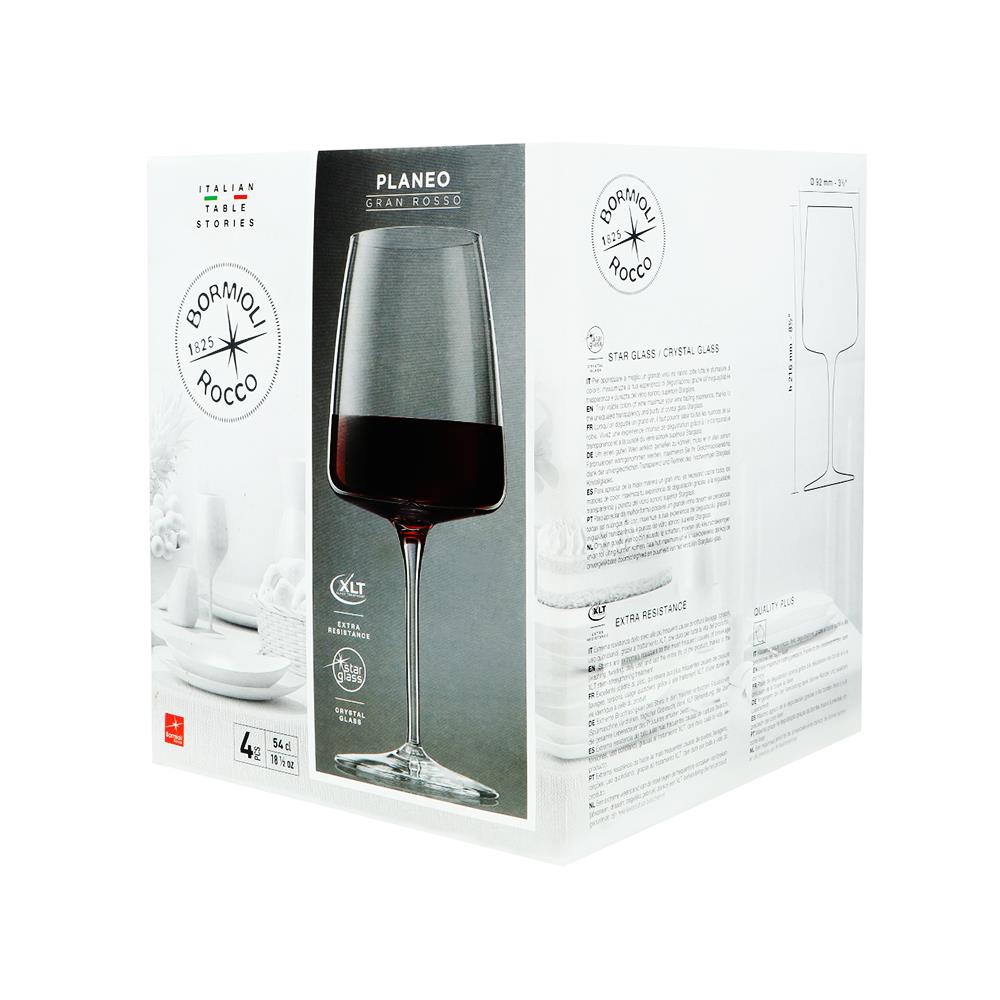 แก้วก้าน 540 มล. BORMIOLI PLANEO R แพ็ค 4 ใบ