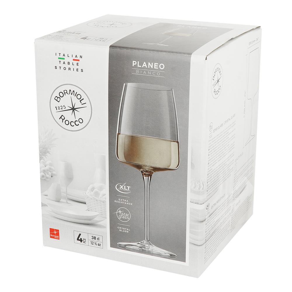 แก้วก้าน 380 มล. BORMIOLI PLANEO แพ็ค 4 ใบ W