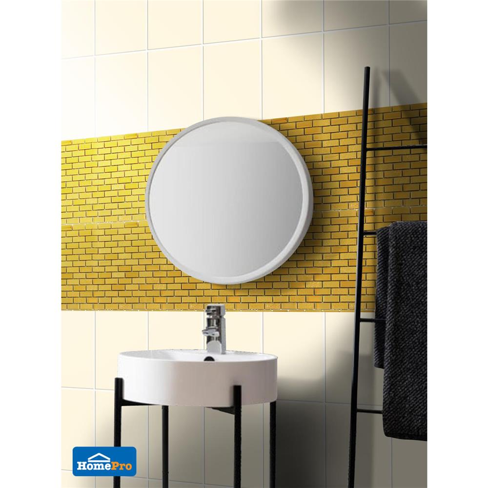 โมเสคแก้ว 30X30 ซม. ดีลักษ์บริค#3 ทอง