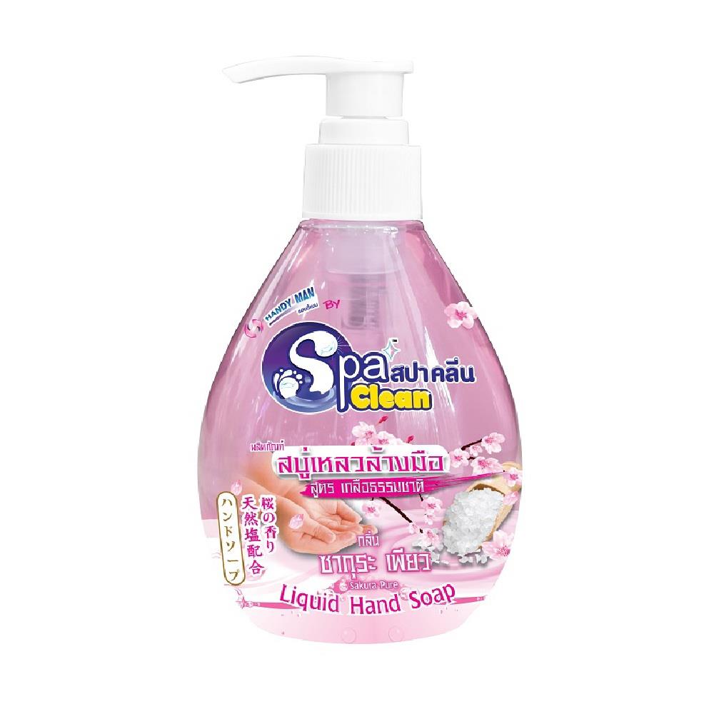 สบู่เหลวล้างมือ SPACLEAN 295ml SAKURA PURE