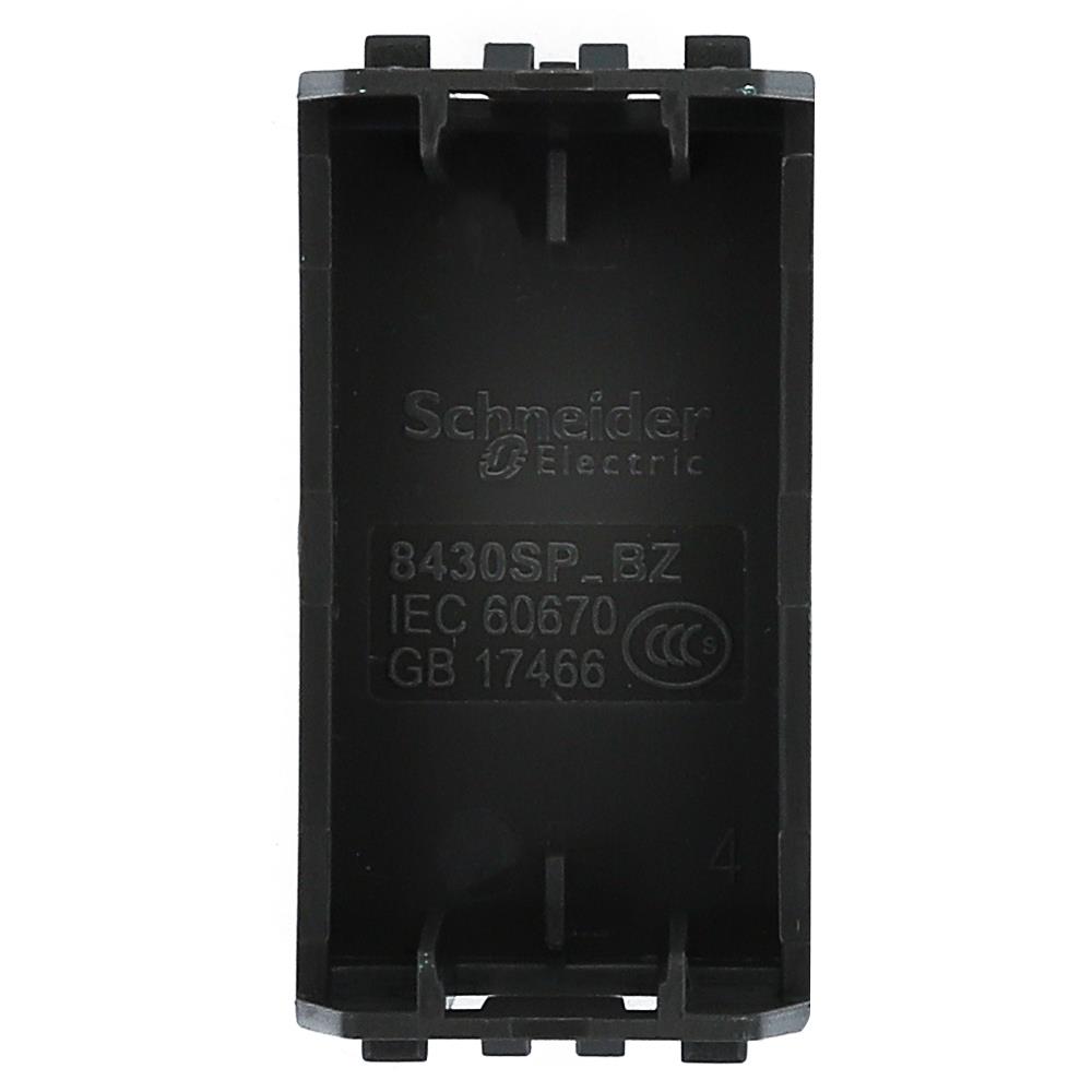 แผ่นปิดช่องว่าง 1 ช่อง SCHNEIDER 8430SP_BZ สีน้ำตาล