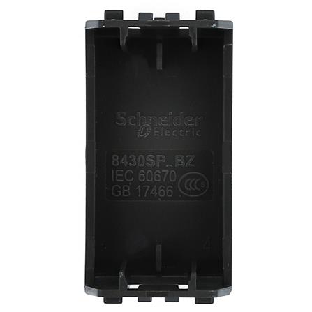 แผ่นปิดช่องว่าง 1 ช่อง SCHNEIDER 8430SP_BZ สีน้ำตาล_1