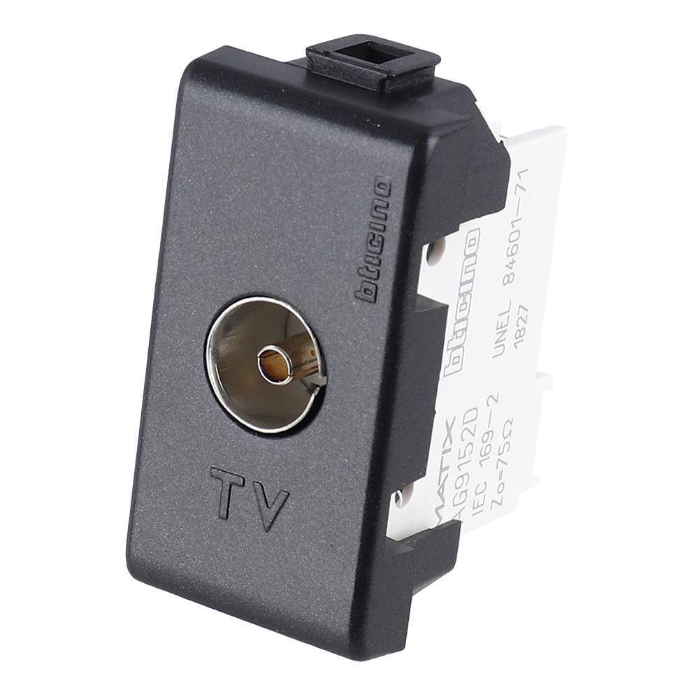 เต้ารับโทรทัศน์ 75 โอห์ม BTICINO SAG9152D สีขาว