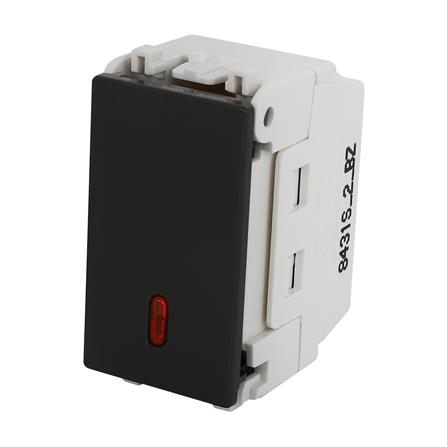 สวิตช์ 2 ทาง SCHNEIDER 8431S 2 BZ ขนาด 1 ช่อง สีน้ำตาล_1