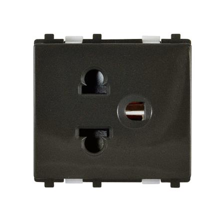 เต้ารับเดี่ยว 3 ขา มีม่านนิรภัย SCHNEIDER 84426MUES_BZ สีน้ำตาล_0