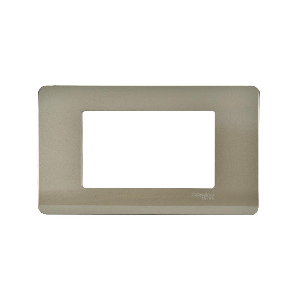 หน้ากาก 3 ช่อง SCHNEIDER A8401LH _SZ สีน้ำตาล