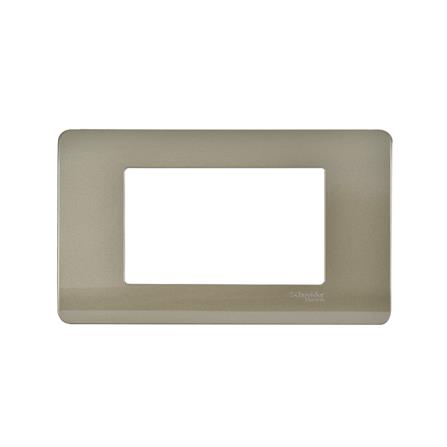 หน้ากาก 3 ช่อง SCHNEIDER A8401LH _SZ สีน้ำตาล