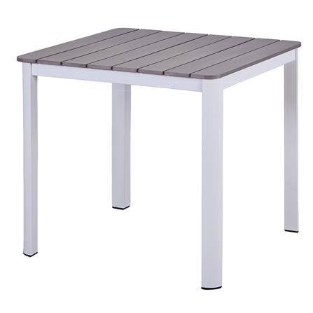 โต๊ะไม้พลาสวูด SPRING ARTEMIS 80 ซม. สีขาว/สีเทา_0