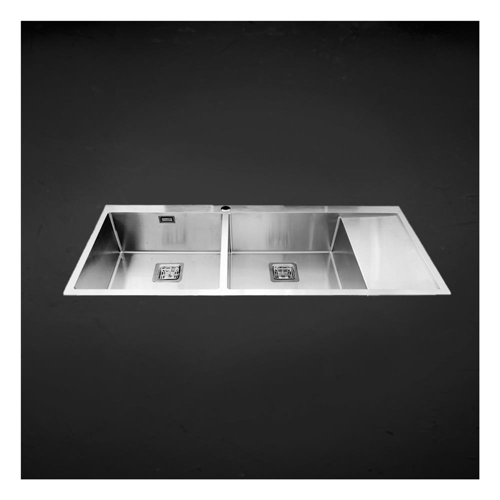 ซิงค์ฝัง 2 หลุม 1 ที่พัก TEKA TQB R10 สเตนเลส