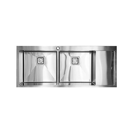 ซิงค์ฝัง 2 หลุม 1 ที่พัก TEKA TQB R10 สเตนเลส