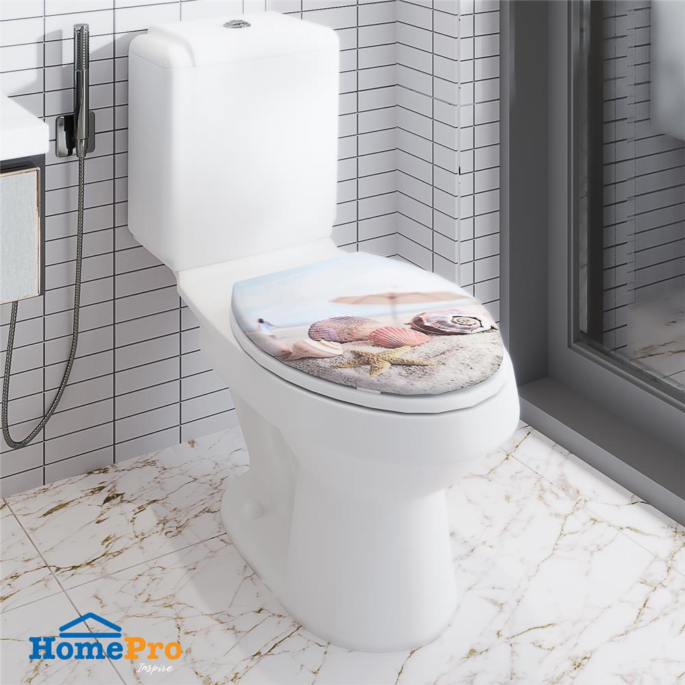 ฝารองนั่ง MOYA DUROPLAST 18EVD02-เปลือกหอย