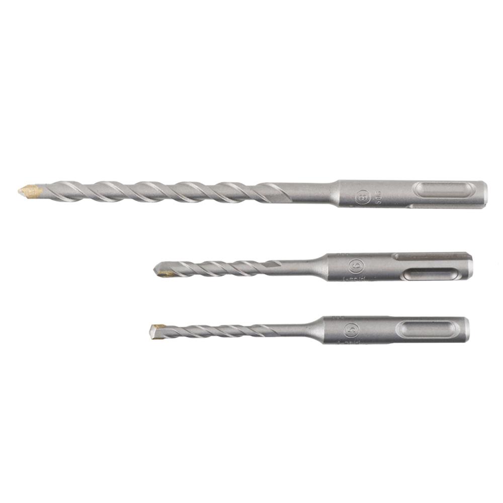 ชุดดอกโรตารี่และดอกสกัด BOSCH SDS PLUS 5 ชิ้น