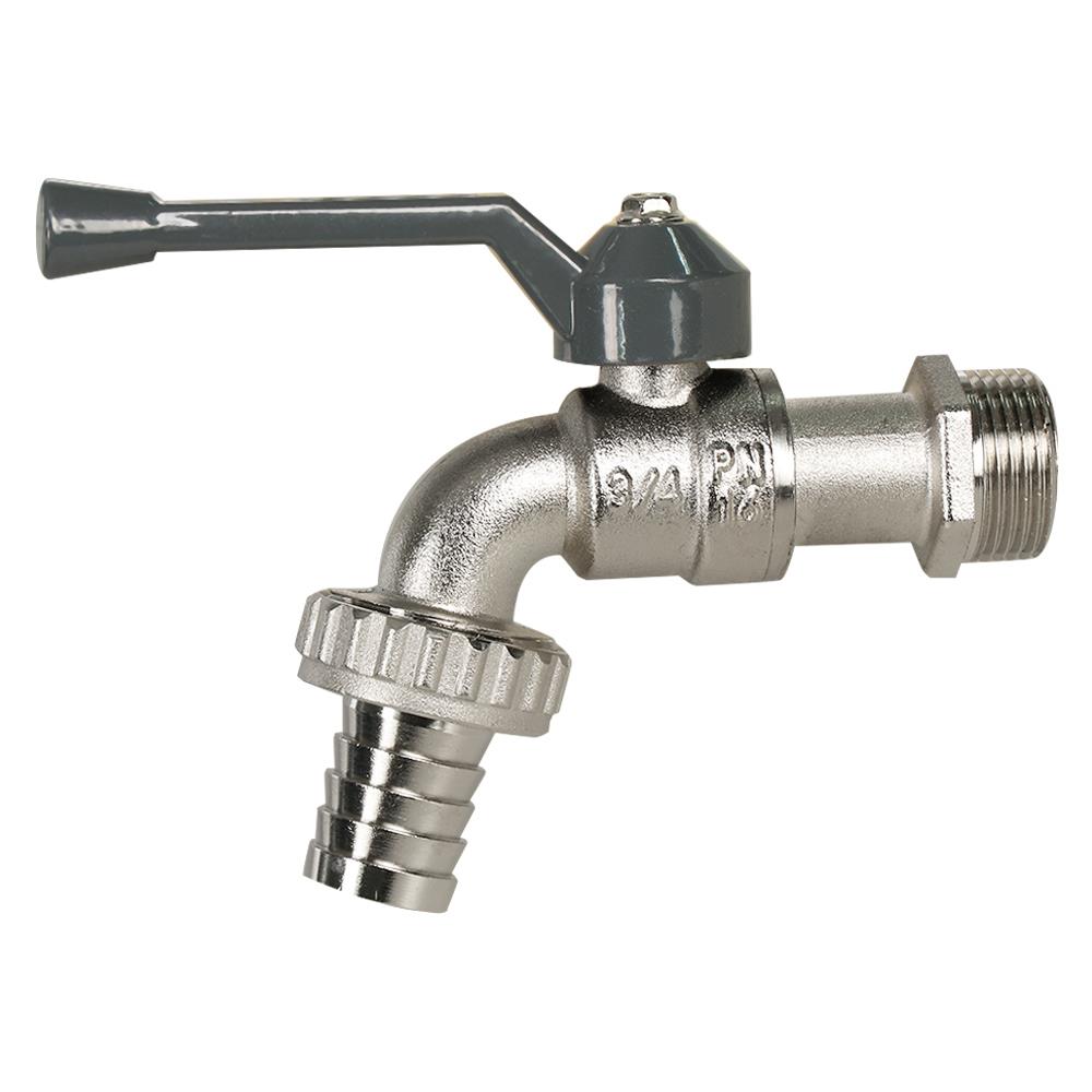 ก๊อกสนาม FLUSSO สีเทา 3/4 นิ้ว