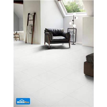 กระเบื้องพื้น 12x12 นิ้ว SMILE อิงหมอก ขาว A_1