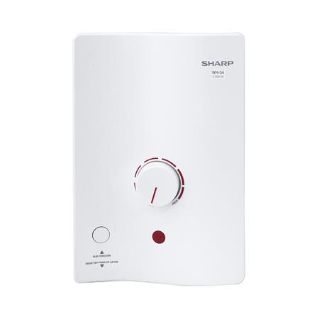 เครื่องทำน้ำอุ่น SHARP WH-34 3500 วัตต์ สีขาว_1