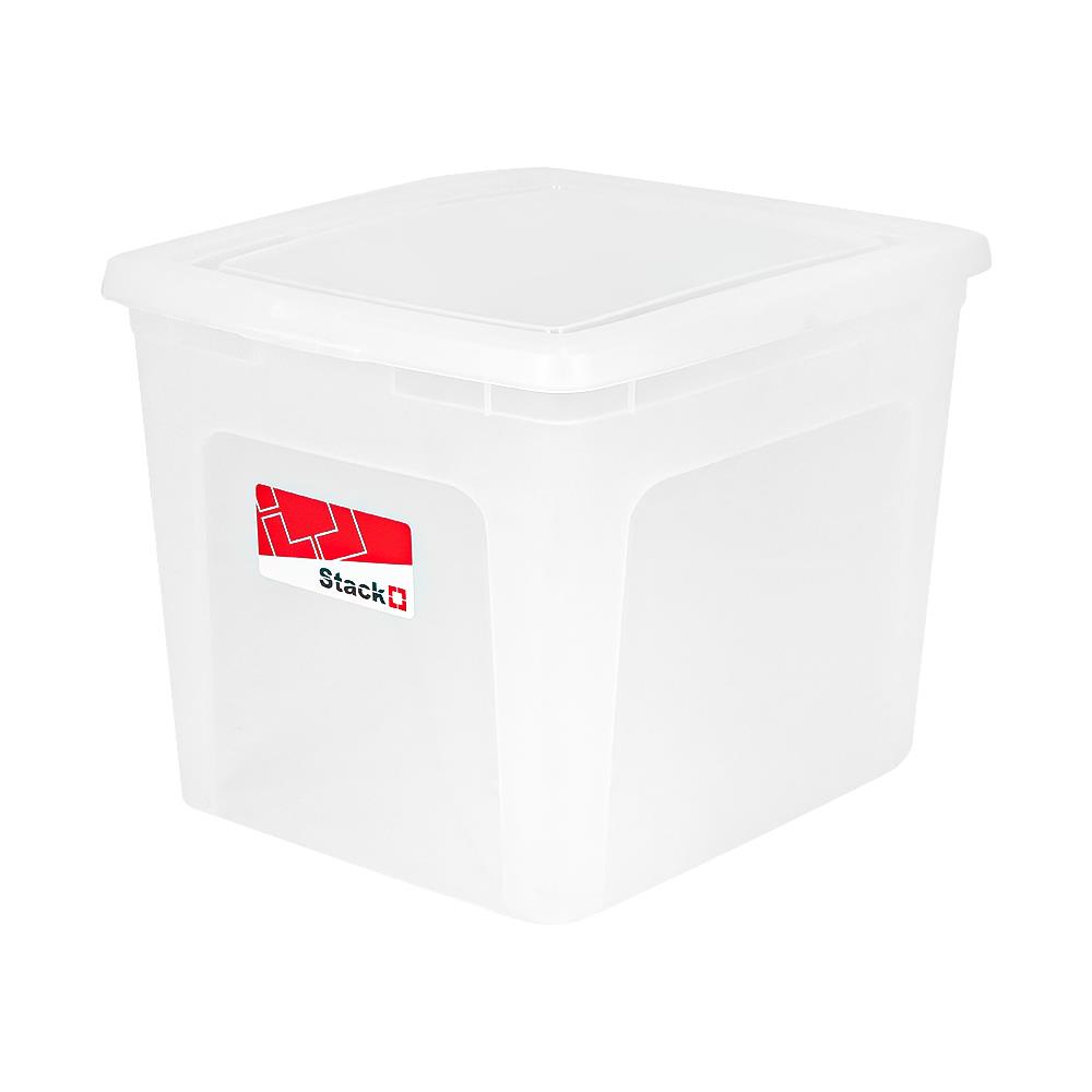 กล่องฝาปิด STACKO CK300 39.5x34x30.5 ซม. สีใส