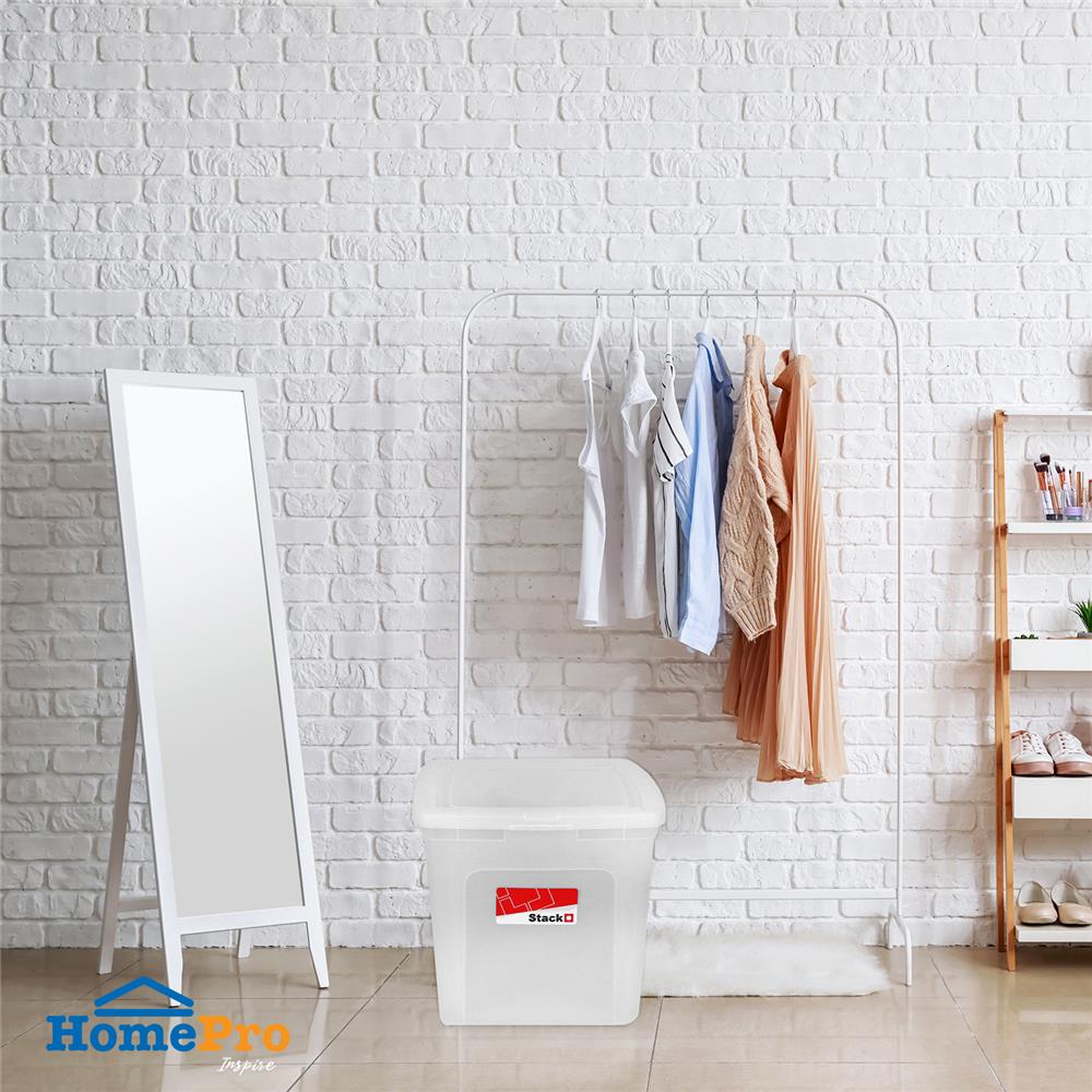 กล่องฝาปิด STACKO CK300 39.5x34x30.5 ซม. สีใส