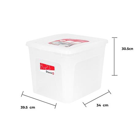 กล่องฝาปิด STACKO CK300 39.5x34x30.5 ซม. สีใส_4
