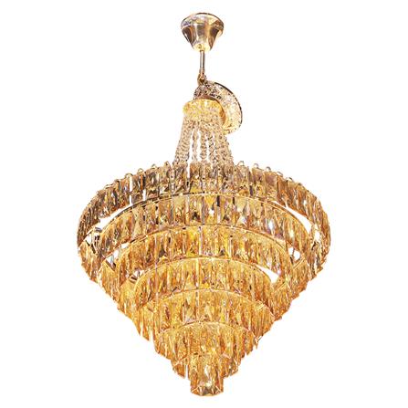 ไฟช่อ CST 2680-600 แก้ว/อะคริลิค/สีทอง 16หัว_0