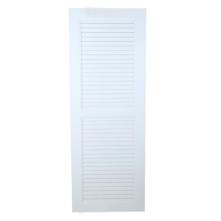 ประตูห้องน้ำ UPVC ASARA S937 70X200 ซม. สีขาว ไม่เจาะลูกบิด