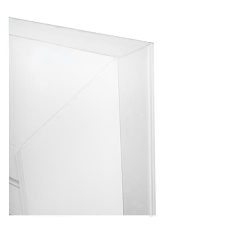 ประตูห้องน้ำ UPVC ASARA S937 70X200 ซม. สีขาว ไม่เจาะลูกบิด_2