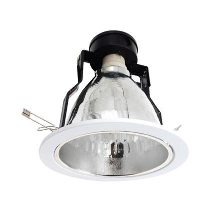 ดาวน์ไลท์ 3640030465 BEC โลหะ/อะลูมิเนียม สีขาว 6 นิ้ว กลม