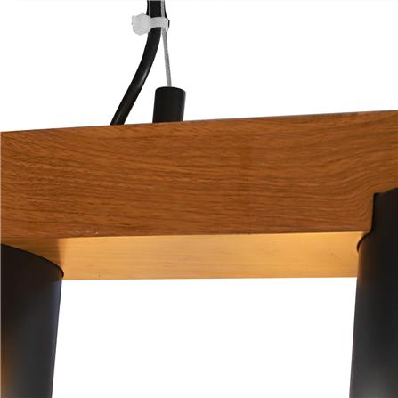 ไฟช่อ L&E MODERN 01-02753 คริสตัล/โลหะ สีดำ/ทอง 3 หัว_1