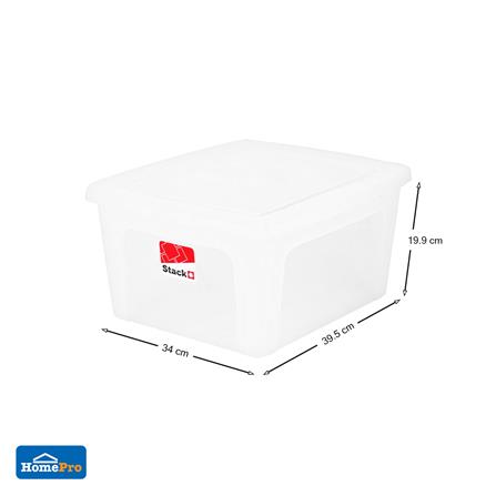 กล่องฝาปิด STACKO CK180 39.5x34x19.9 ซม. สีใส_5