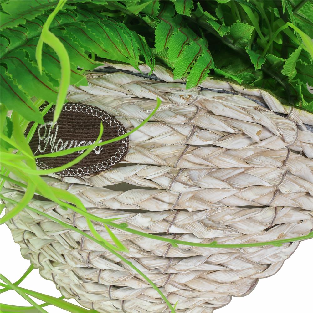 กระเช้าเฟิร์นประดิษฐ์ WACH 15