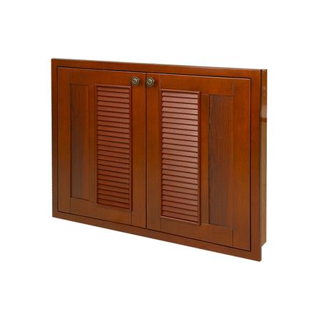 บานซิงค์คู่ KITZCHO ZOUL 86x66 ซม. สีไม้สัก_1