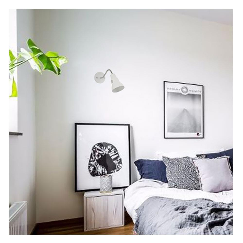 ไฟกิ่งภายใน HATASHI HT-4711 WL สีขาว/เงิน 1 หัว