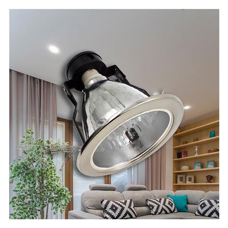 ดาวน์ไลท์ 3640030460 BEC โลหะ/อะลูมิเนียม สีเงิน 6 นิ้ว กลม_3