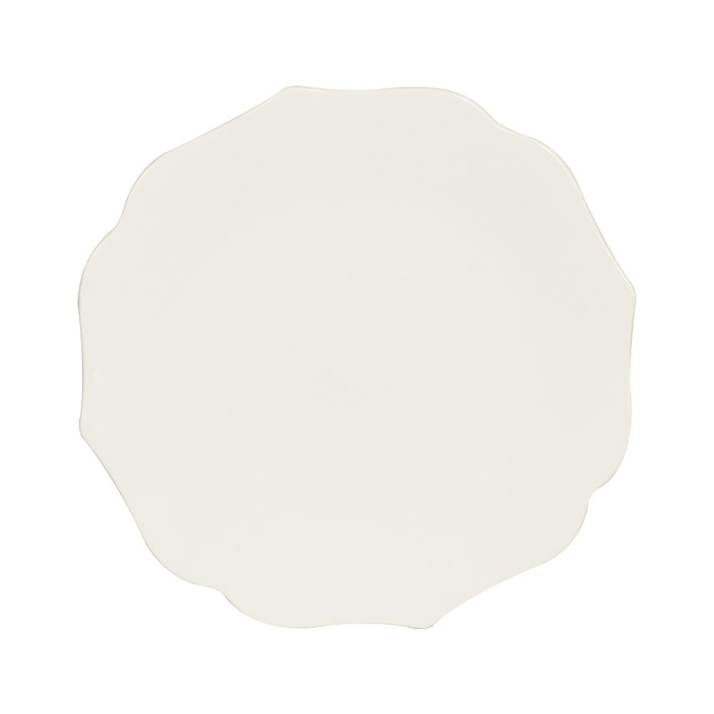 จาน FINE CHINA ตื้น 10" ROYAL FINE CHINA BARONESS WHITE