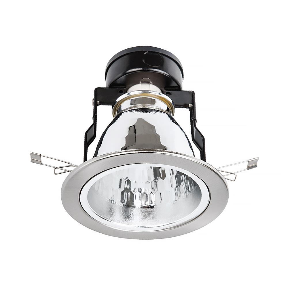 ดาวน์ไลท์ 3640030440 BEC โลหะ/อะลูมิเนียม สีเงิน 4 นิ้ว กลม