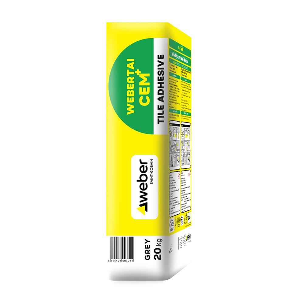 กาวซีเมนต์ เวเบอร์ไทล์ เซ็ม 20กก.