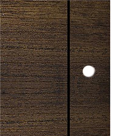 ประตูภายใน ไวนิล AZLE MD2 80X200 ซม. สี DARK MOCHA เจาะลูกบิด_2