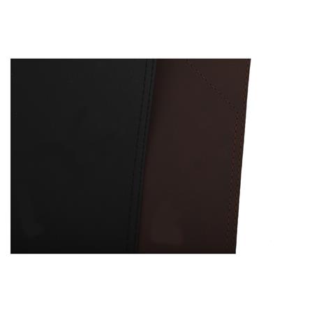 แผ่นรองจาน KAN LEATHER สีน้ำตาลเข้ม_1